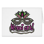 Mardi Gras Mask cards