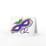 Mardi Gras Mask cards