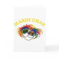 Mardi Gras Mask Greeting Cards