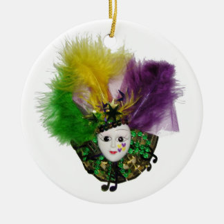 mardi gras mask ornaments