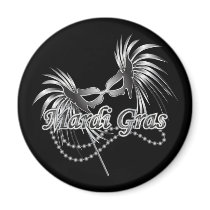 Máscara del carnaval imanes by clotheshound Máscara del carnaval imanes