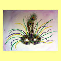 Mardi Gras Mask (No. 01) posters