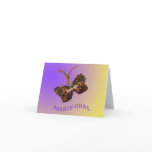 Mardi Gras Mask Note Card