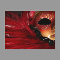 Mardi Gras Mask Postcard postcards