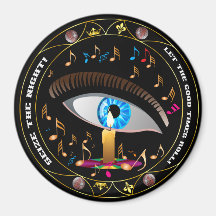 Mardi Gras Mask-Seize the night Refrigerator Magnets