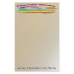 Mardi Gras Mask Stationery
