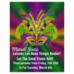 Mardi Gras Mask The-Queen Full Color Flyer
