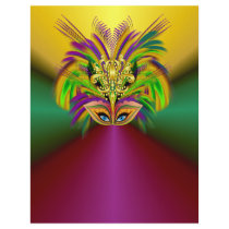 Mardi-Gras-Mask-The-Queen-V-2 Personalized Flyer