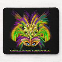 Mardi-Gras-Mask-The-Queen-V-2 Mouse Pads