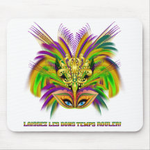 Mardi-Gras-Mask-The-Queen-V-2 Mouse Pads