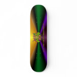 Mardi-Gras-Mask-The-Queen-V-2 Custom Skateboard