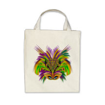 Mardi-Gras-Mask-The-Queen-V-3 Canvas Bags