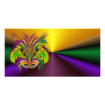 Mardi-Gras-Mask-The-Queen-V-3 Photo Card Template