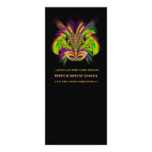 Mardi-Gras-Mask-The-Queen-V-3 Personalized Rack Card