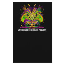 Mardi-Gras-Mask-The-Queen-V-4 Stationery Paper