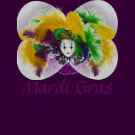 Mardi Gras Masking White T-Shirt