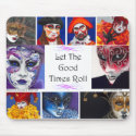 Mardi Gras  Masks mousepads