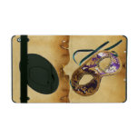 MARDI GRAS MASQUERADE parchment iPad Folio Cases