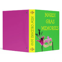 MARDI GRAS MEMORIES BINDER