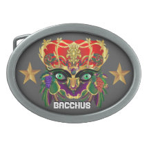Mardi Gras Mythology Bacchus View Hints Please Belt Buckles