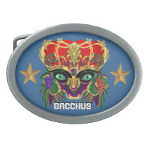 Mardi Gras Mythology Bacchus View Hints Please Belt Buckle