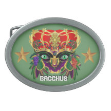 Mardi Gras Mythology Bacchus View Hints Please Belt Buckles