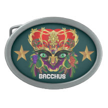 Mardi Gras Mythology Bacchus View Hints Please Belt Buckles