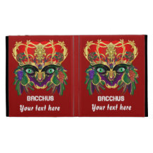 Mardi Gras Mythology Bacchus View Hints Please iPad Case