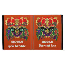 Mardi Gras Mythology Bacchus View Hints Please iPad Folio Cases