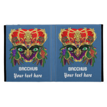 Mardi Gras Mythology Bacchus View Hints Please iPad Folio Covers