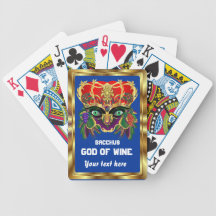 Mardi Gras Mythology Bacchus View Hints Please Card Deck