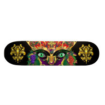 Mardi Gras Mythology Bacchus View Hints Please Skate Boards
