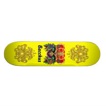 Mardi Gras Mythology Bacchus View Hints Please Custom Skate Board