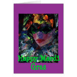 Mardi Gras Note Card