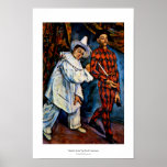 Mardi Gras painting by Paul Cezanne classic art Posters