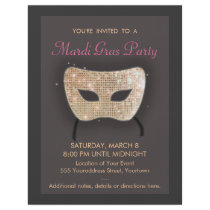 Mardi Gras Party Flyer