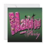 Mardi Gras party invitations