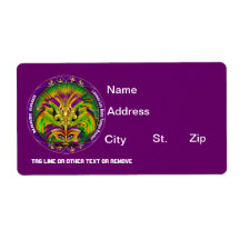 Mardi Gras Party Label Please View Notes