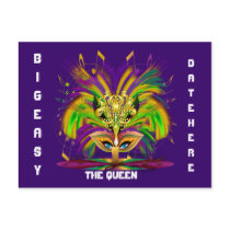Mardi Gras Party Over 50 Colors Please View Notes Post Card
