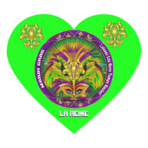 Mardi Gras Party Over 50 Colors Please View Notes Heart Stickers