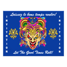 Mardi Gras Party Theme  Important See Notes Personalized Announcement