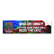 Mardi Gras Party Theme  Please View Notes Bumper Sticker