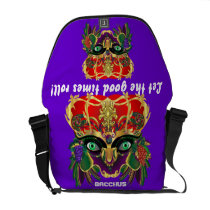 Mardi Gras Party Theme  Please View Notes Messenger Bag