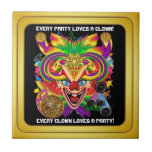 Mardi Gras Party Theme  Please View Notes Ceramic Tile