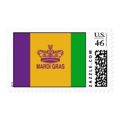 Mardi Gras Postage