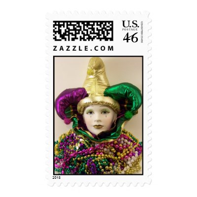 Mardi Gras postage