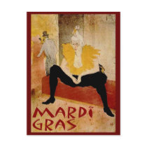 Mardi Gras postcards