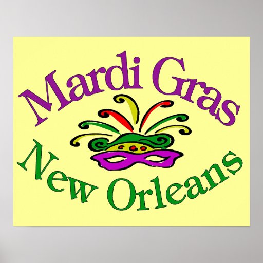 Mardi Gras Posters
