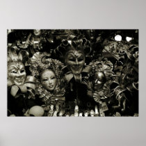 Mardi Gras Poster The Venice Carnival