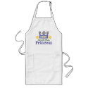 Mardi Gras Princess Apron